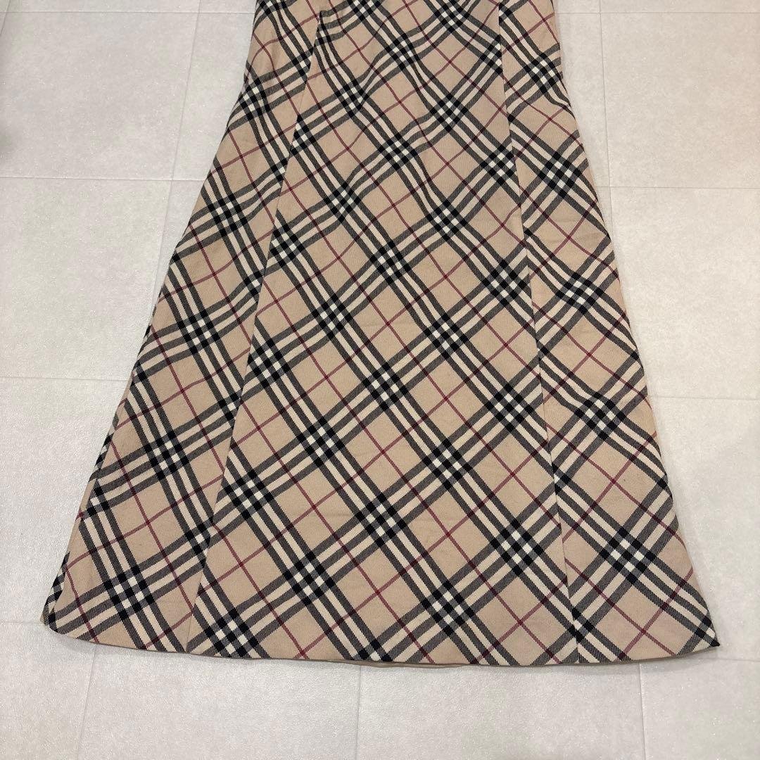 BURBERRY バーバリーブルーレーベル ノバチェックワンピース ノースリーブ