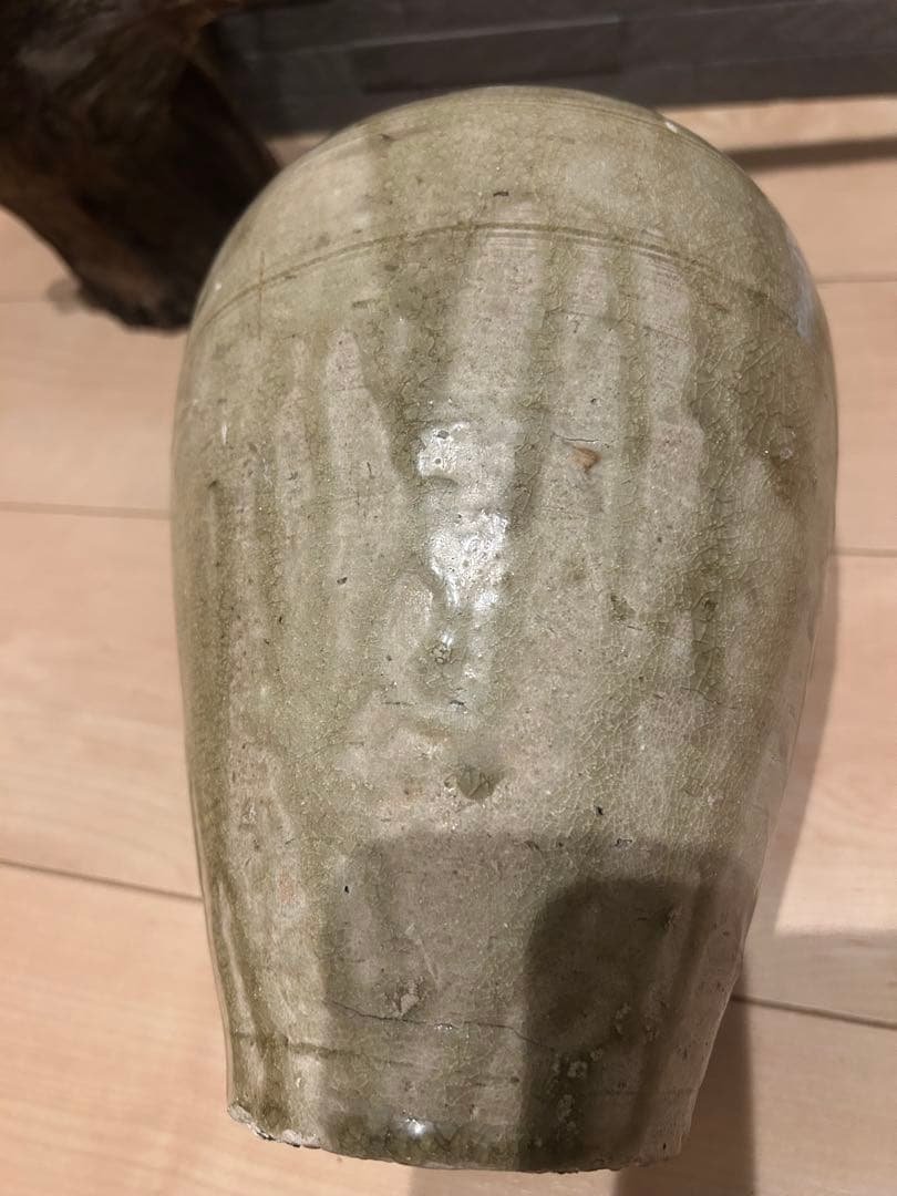 古瀬戸灰釉瓶子かも