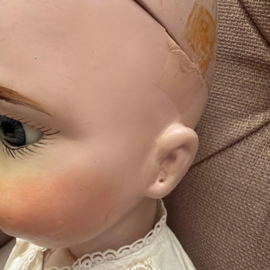 フランス　アンティーク　ドール　人形　ビスクドール