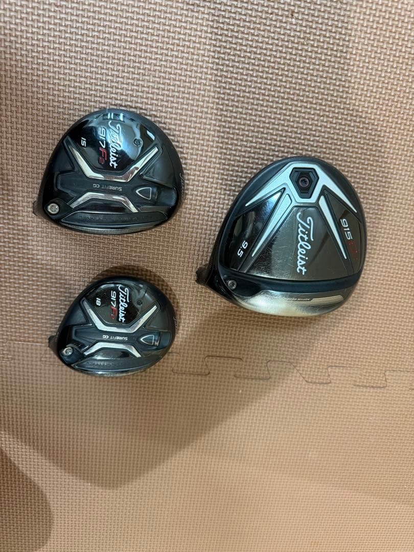 Titleist 915ドライバーと917フェアウェイウッドセット