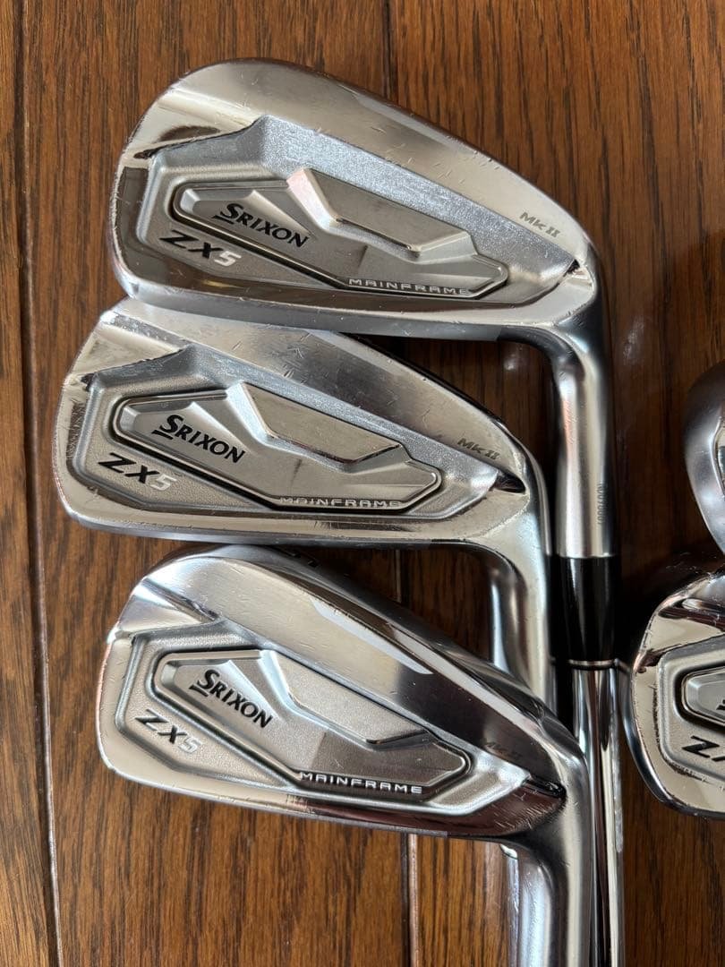 名器　Srixon ZX5 mk2 アイアン 6本セット