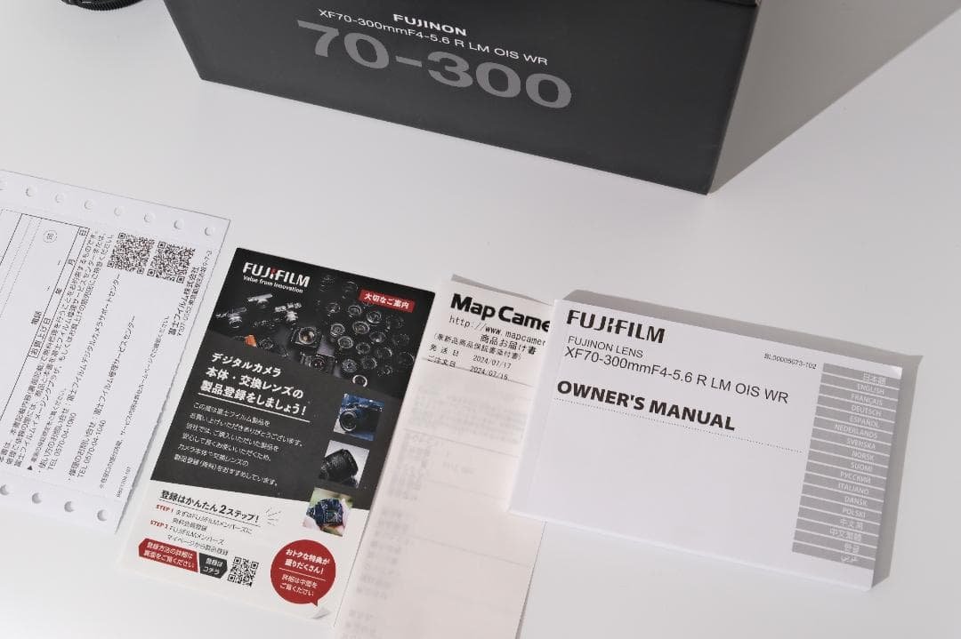 ほぼ新品 FUJIFILM XF70-300mm F4-5.6 望遠レンズ