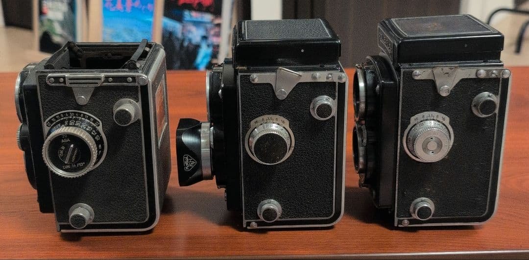 Rolleiflex ローライフレックス 二眼レフカメラ ジャンク品 3台