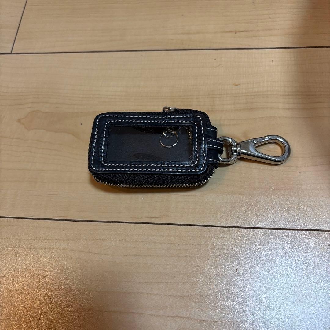 bajolugo黒 レザー ハンドバッグ！カード入れ、キーケース付き値下げ！