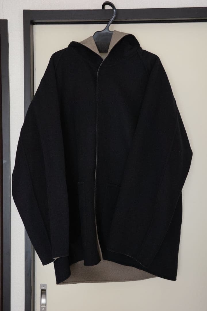 ジャケット・アウター ssstein Reversible Hooded Half Coat