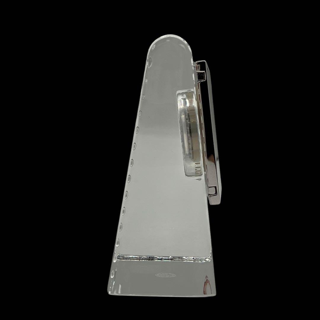 希少　未使用保管品　Baccarat バカラ　フォトフレーム　写真立て　スタンド