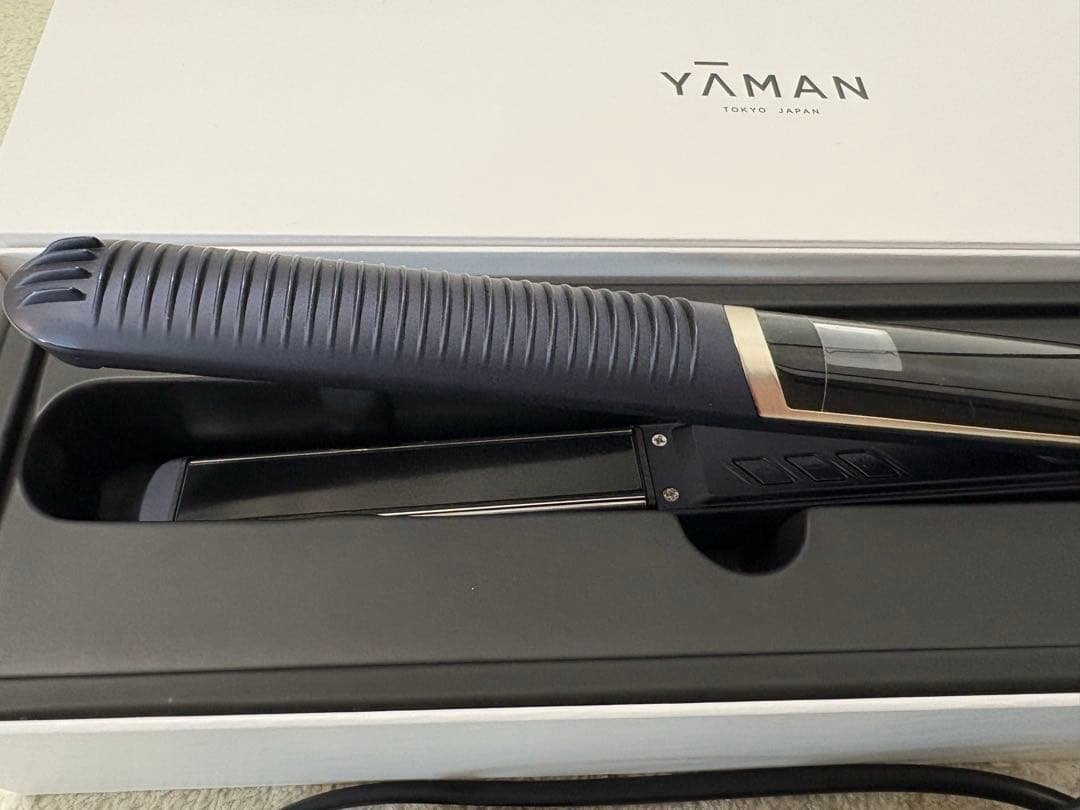【YAMAN ヤーマン】 ストレートヘアアイロン ネイビー