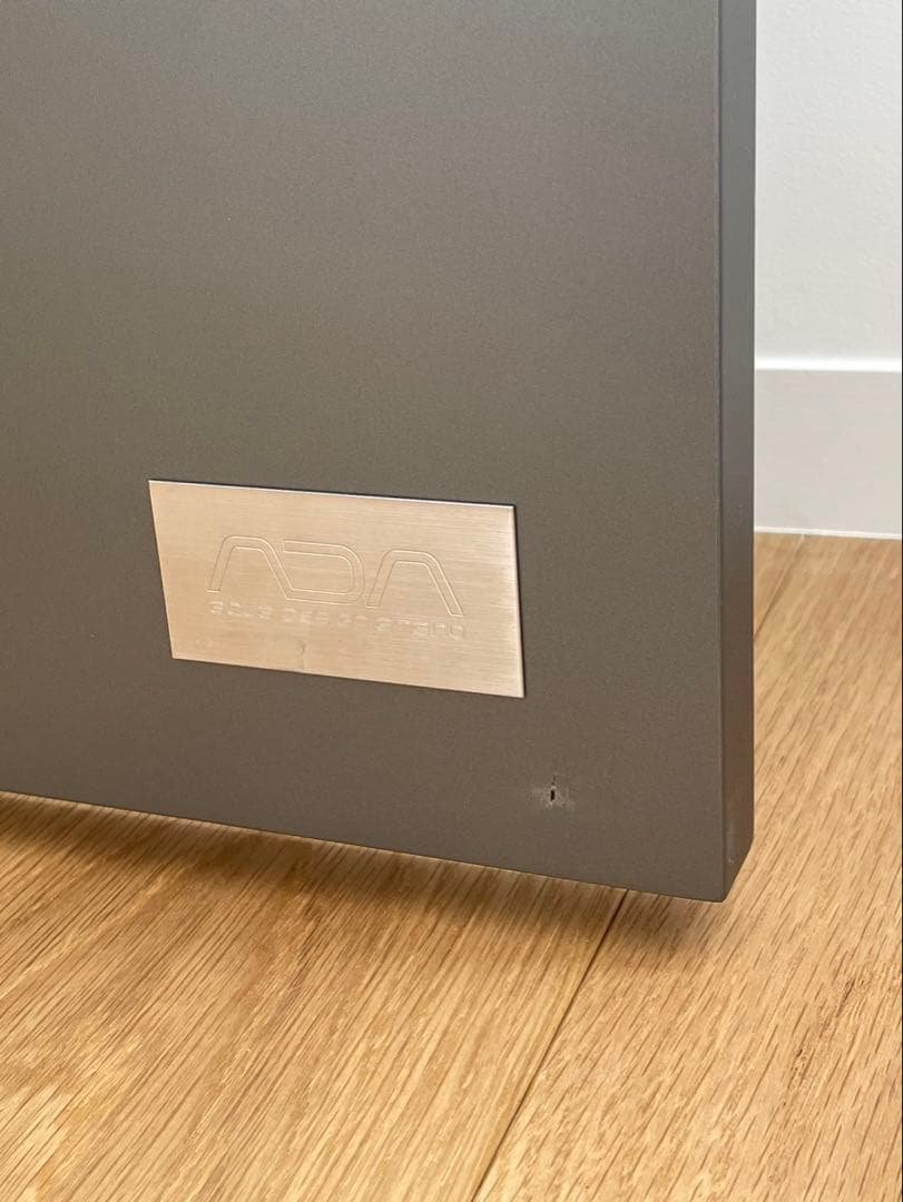 ADA ウッドキャビネット ガンメタルシルバー