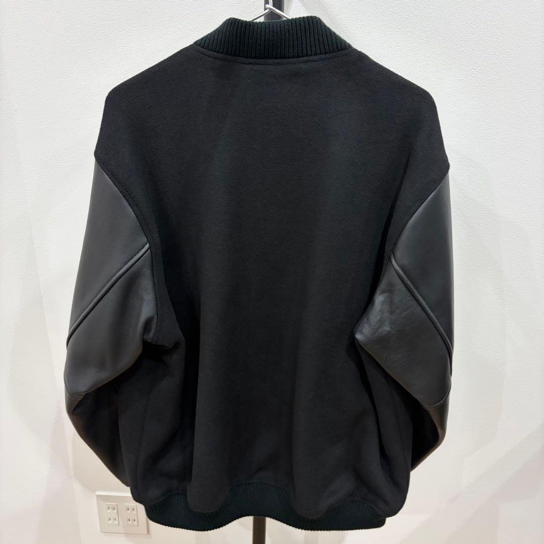 URBAN RESEARCH レザースタジャン ブラック L