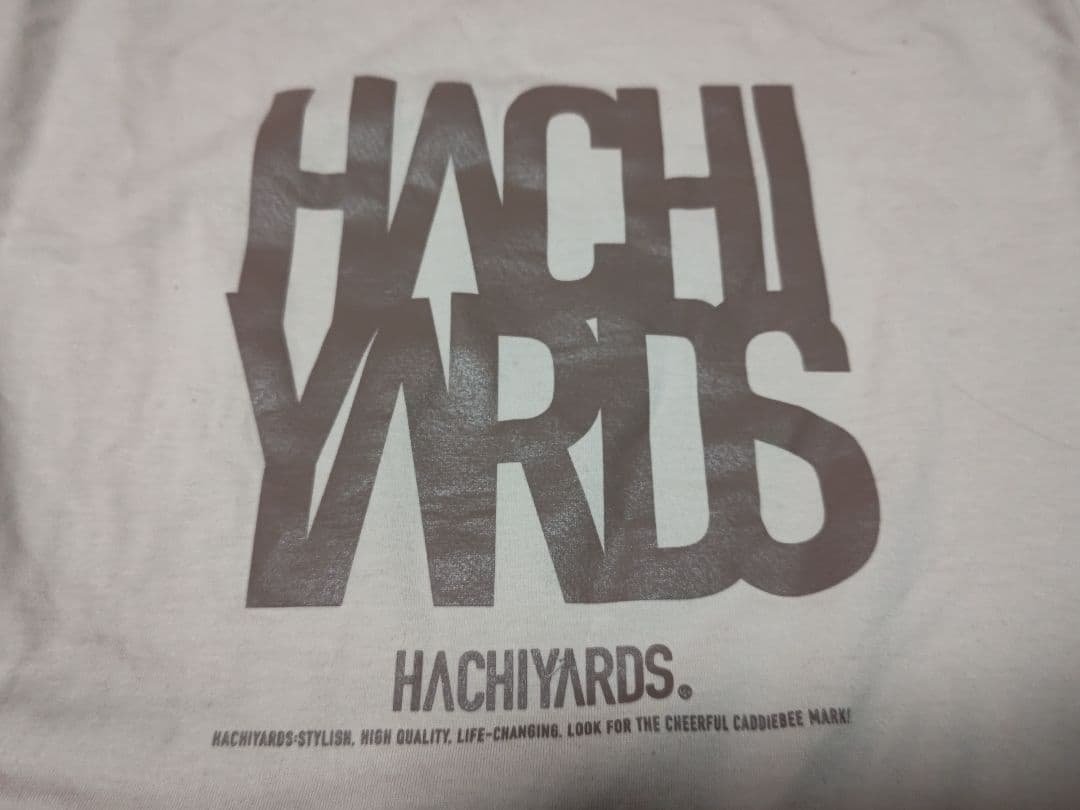 8yards ハチヤーズ 長袖Tシャツ サイズS-M ベージュ系