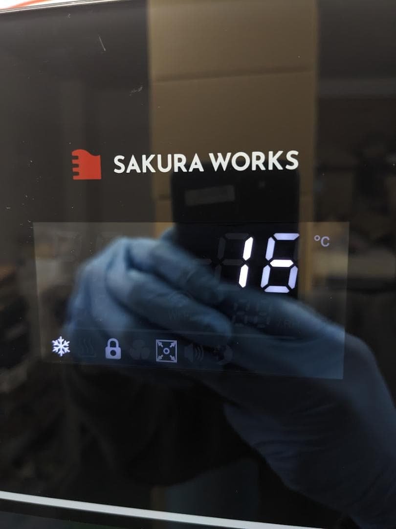 さくら製作所 ワインセラー SA22 2020年製 [22本 /右開き]