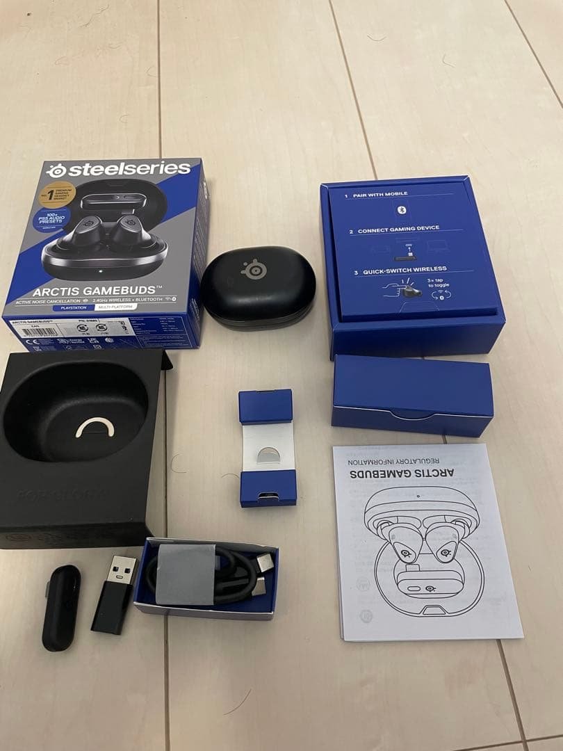 SteelSeries Arctis GameBuds ワイヤレスヘッドホン