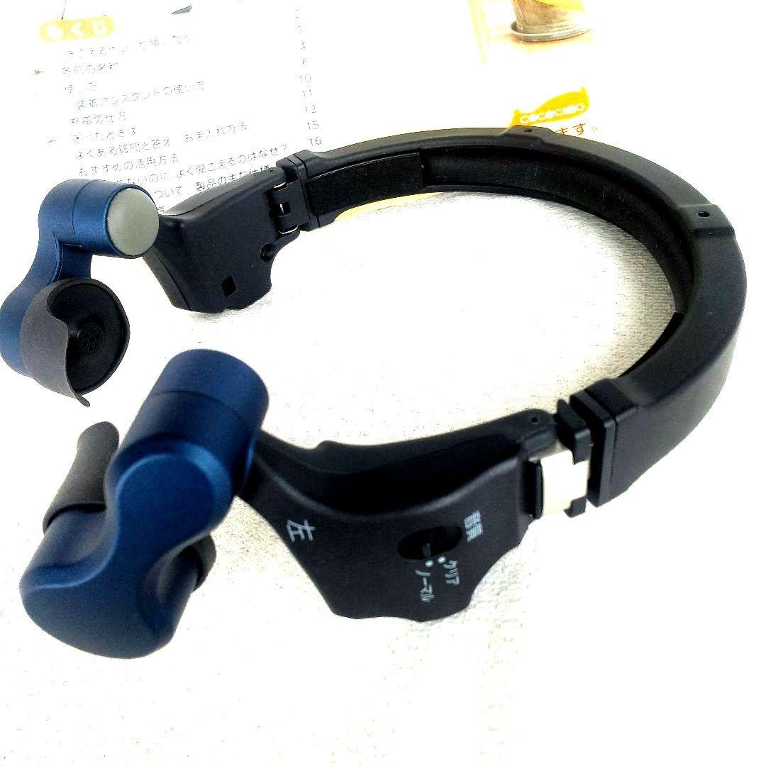 ピピピンココチモ きこえるホン ヘッドホン型骨伝導集音器