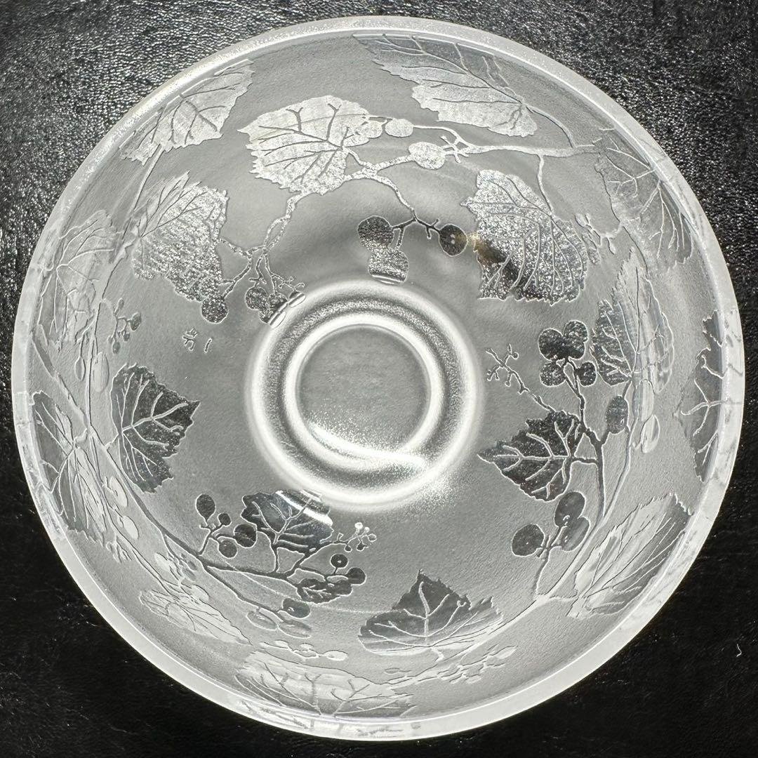 ★北一ガラス！茶道具！ガラス 茶碗・茶入！紙箱/栞付！★